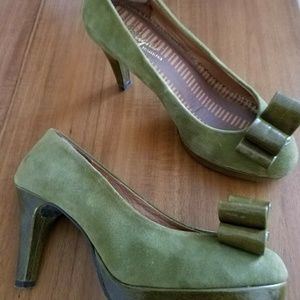 Anthropologie Suede Shoes